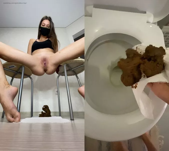 AliceTop: Pooping sitting on chairs