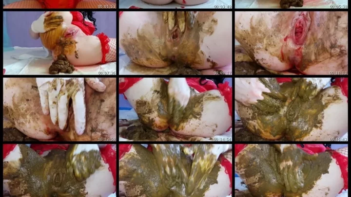 Screenshot 2 from AnnaCoprofield Period, speculum and filled pussy