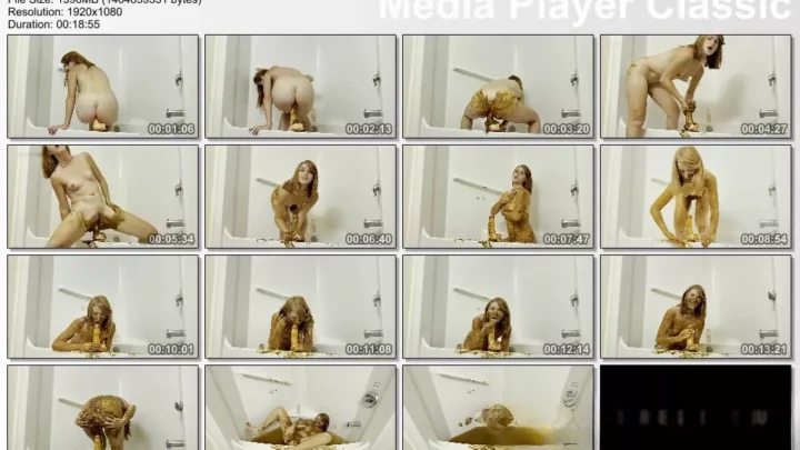 Screenshot 1 aus In Scheiße baden mit freckledRED im Video