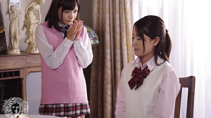 Screenshot 3 from BBSS-044 Nishita Karina, Oshimai Gakuen: Osazuke R&R Lesbian 4 Hours, Yuumi Kururu, Ichijo Mio Bibian