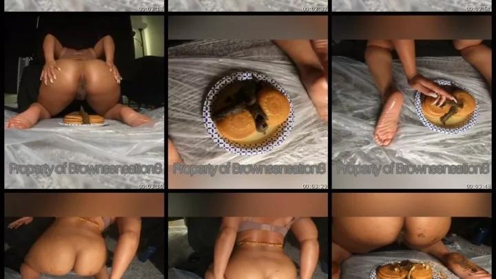 Screenshot 1 from Brownsensations Pancakes Topped off With Poop