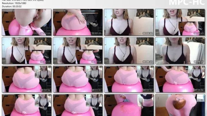 Screenshot 2 from CassieScat Marshmallow Ass Stuffing Desperation While on a Zoom Call