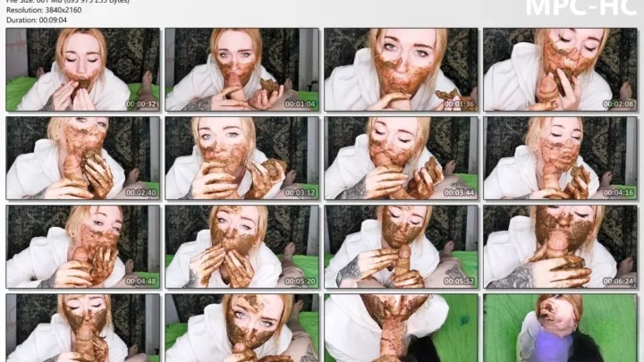 Screenshot 1 from DirtyBetty Eating Dick With Rock Like Shit