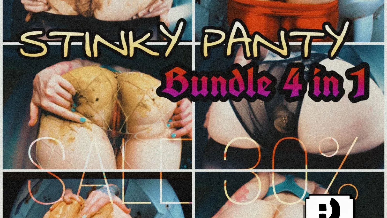 DirtyBetty Stinkende Slips Bundle 4in1