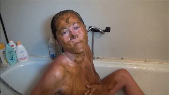 DirtyScatGirl Self Enema With Whipped Cream