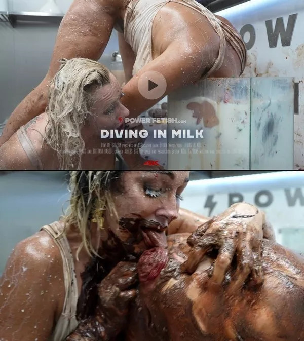 Diving in Milk (Power Fetish)