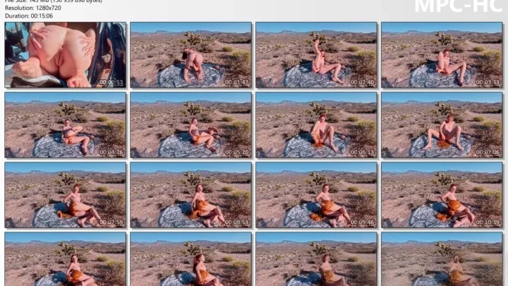 Screenshot 3 aus freckledRED Anal im Freien