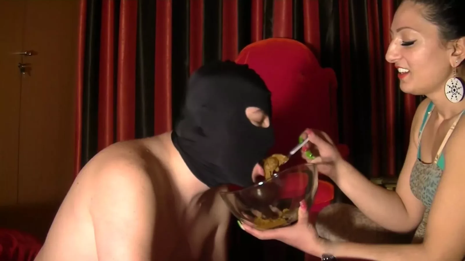 Goddess Anita spoon feeding after strapon fucking (06.02.2021) 6,99$ (Premium Request) by Goddess Andreea