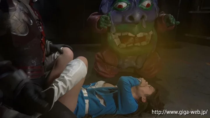 Screenshot 3 aus GHMT-32 Aoi Mizutani Non-Stop Heldin VS DS Monster Mob ~Magnetisches Geschwader Magna Man Zielgerichtet Magna Pink~ GIGA (Giga)