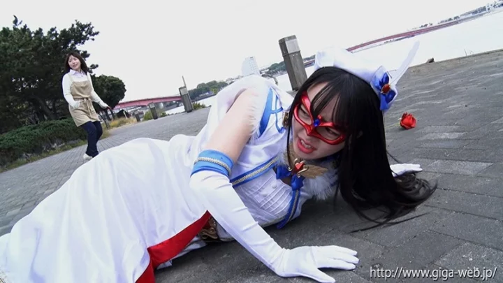 Screenshot 12 from GHMT-55 魔法少女战士丰天 VS 绝对面具恶棍：序章 – 超级绝对面具少女诞生！！大地的甜蜜诱惑，朝日雫，星中心，吉水柚子 GIGA