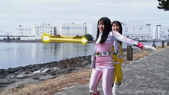 Screenshot 9 aus GHMT-71 Ai Kawana Magnetische Kraft Team MagnaMan: Die verwüstete Magna-Pink und Magna-Gelb ~Entwicklungsplan des Magna-Jägers~ Momoka Nakazawa GIGA