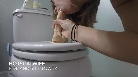 HotScatWife 骑乘和屎塔