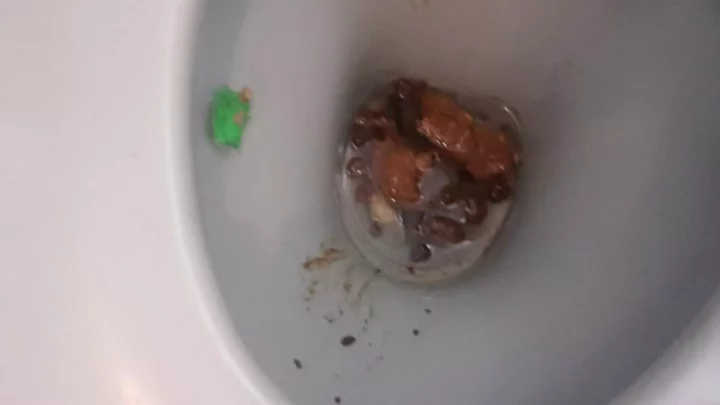 Screenshot 1 from Hump Day Coffee Dump starring in video DemonaDragon Poop Videos