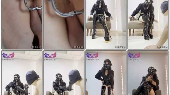 Screenshot 1 from Korean Queen: Korean Queen pees inside her slave’s anal