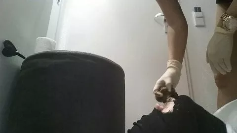 Lady Milena Private torture in New York (Scat Shop)