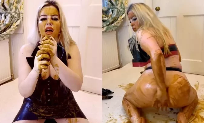 LATEX SCHMIEREN UND BLASEN mit ScatElla im Video