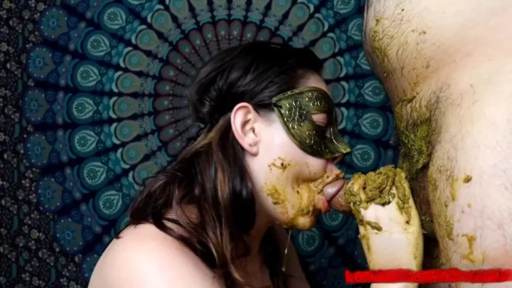 LatinaScatWife Dirty blowjob 3 angle 1