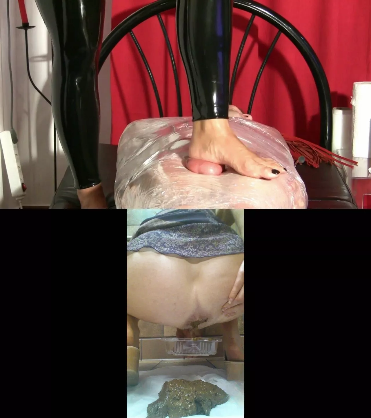Luna Andreea and friend facesitting and poo starring in video GoddessAndreea Groups/Couples