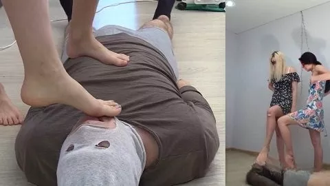 MilanaSmelly Life under women’s asses. Cruel session! (rus)