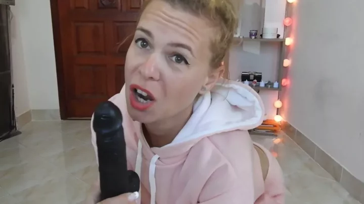 MissAnja Pink Hoodie BBC Gaping My Shitty Hole Farting