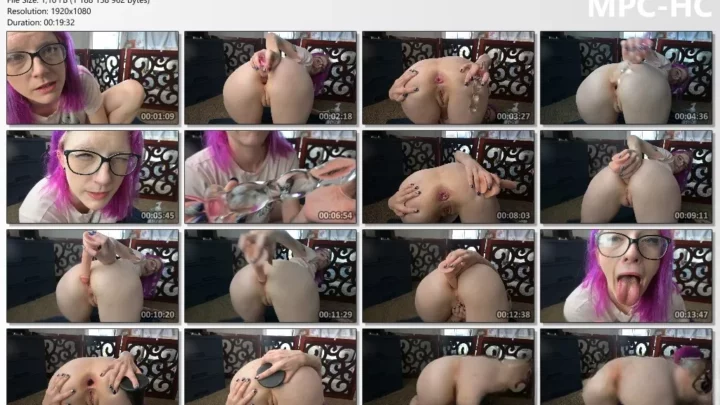 Screenshot 2 from missellie8 Anal Gaping Farting and Shit tasting