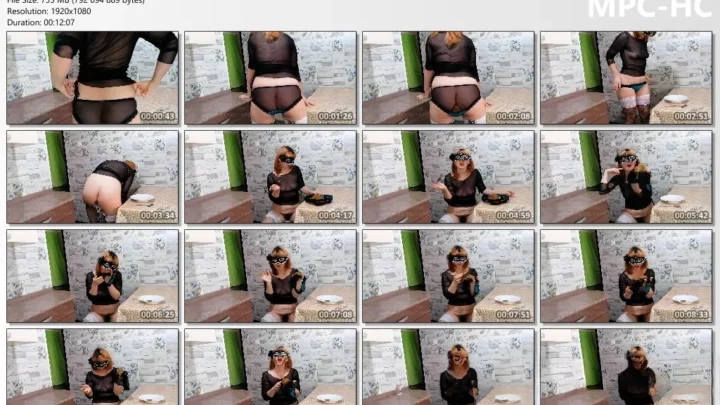 Screenshot 1 from ModelNatalya94 Olga eats her poop