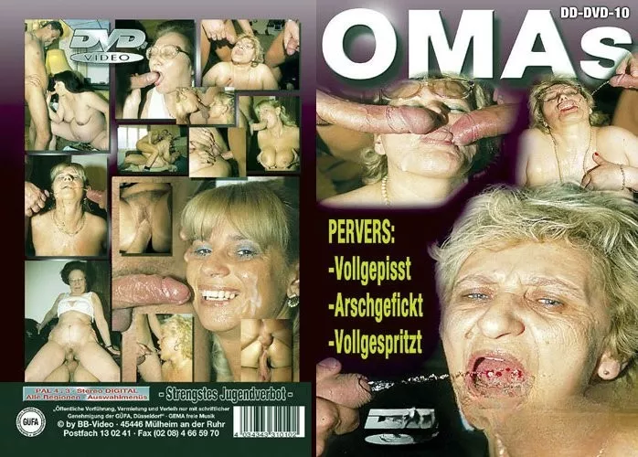 Omas Pervers Vollgepisst Arschgefickt Vollgespritzt DD-DVD-10 BB-Video 2009