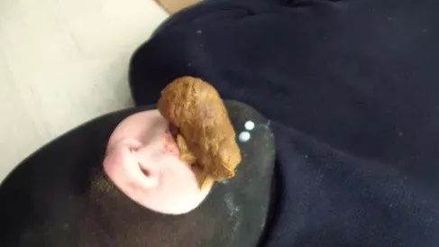 Screenshot 5 aus PooAlina Alina kackt in den Mund mit Sekreten