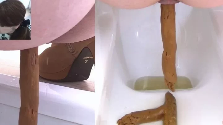 Pooping girls in toilet [Full HD 1080p]