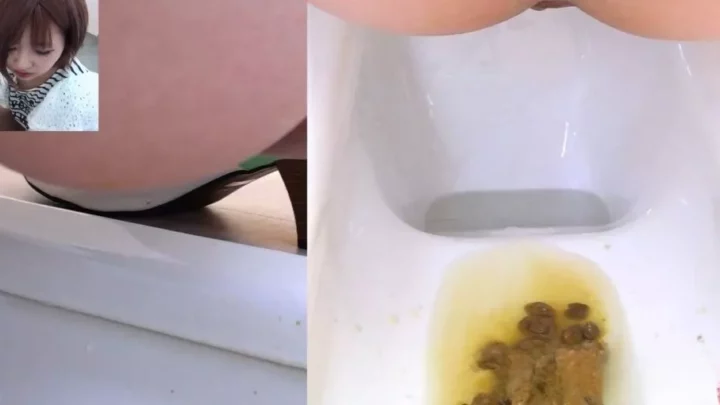 Screenshot 1 from Pooping girls in toilet [Full HD 1080p]