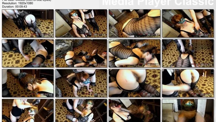 Screenshot 1 from 惩罚调皮狗狗的雅娜在视频ModelNatalya94中表现得非常残忍
