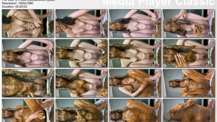 Screenshot 1 aus Verrückte 2 Haufen von Kopf und Körper, rauchendes PooGirl