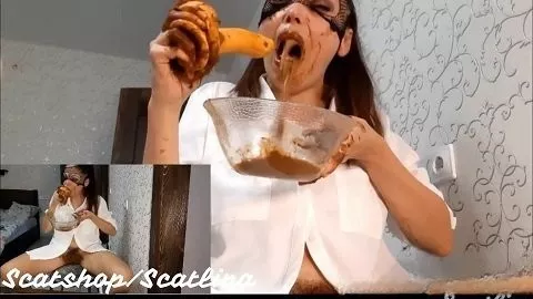 ScatLina 4 shitty vomits (ScatShop 31.03.2020)