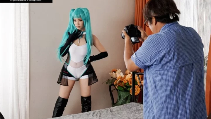 Screenshot 1 from EBOD-478 Tia: Big-Boobed Cosplay Player’s Secret Orgasm Party with Internal Ejaculation, 120-Minute Planning