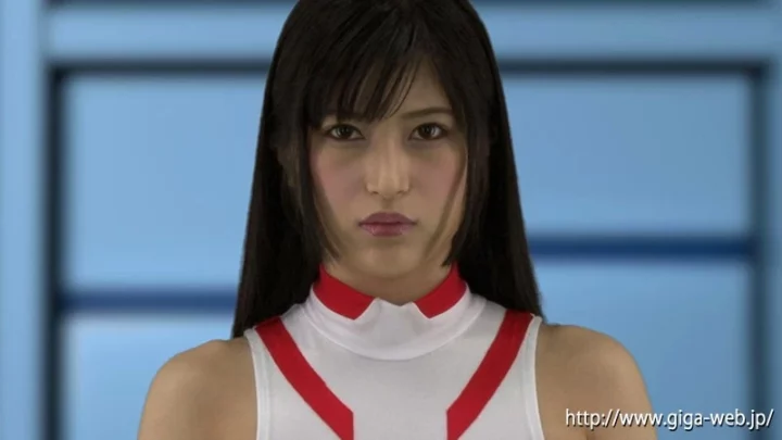 Screenshot 1 from GHKR-75 신락 아이네, 오토베 나오코: 슈퍼 헤로인 차원 41 - 전투형 여성 우주 비행사 그라드나이츠 기가 (기가)