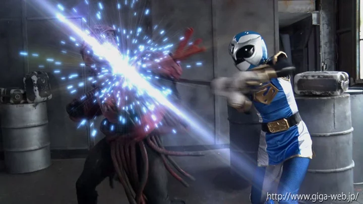 Screenshot 1 from THP-89 Ameri Hoshi Super Heroine Crisis!! Vol.89: Holy Resistance Team Kagelerenja – The Horror of Kai! The Sealed Holy Endurance Transformation GIGA