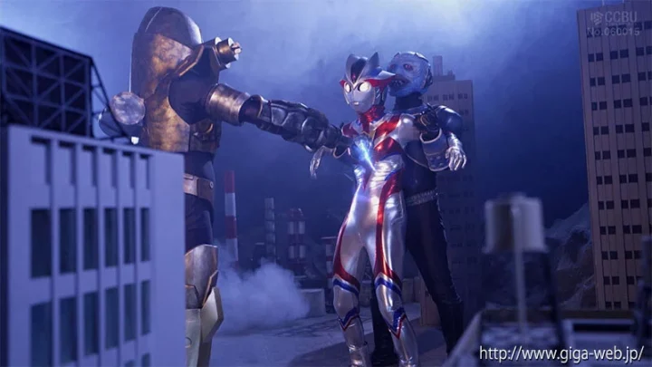 Screenshot 3 aus SPSF-42 Tachibana Kyouka: Riesen Shemale Hyper Star gegen Riesenroboter & Alien Kampfaction GIGA