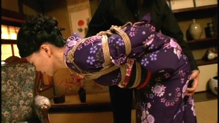 Screenshot 3 from DSE-632 Toujou Akemi 30 Years Old Bondage Love Story: Mature Woman Wrapping