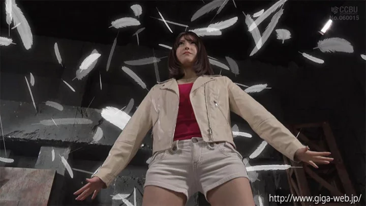 Screenshot 6 from SPSE-93 미나세 아카리 (Minase Akari) 영웅의 패배: 새 수호자 마이—그녀의 분석된 특수 슈트 GIGA의 약점