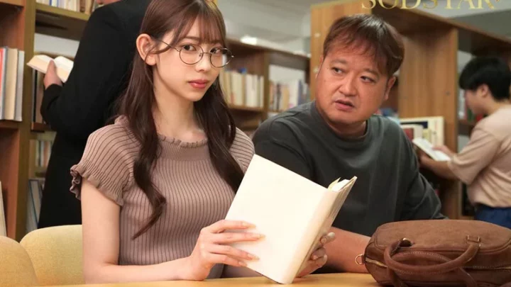 Screenshot 8 from START-528 Ichinomiya Rui: A Literature Student Pretending to Study at the Library Gets Gangbanged and Creampied by Delinquents