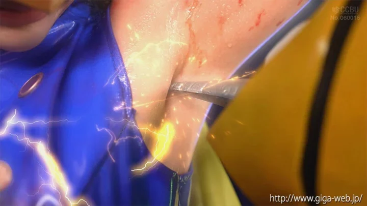Screenshot 8 aus SPSE-94 Yuki Yoshizawa (Yoshizawa Yuki) Kämpfen! Weltraumfrau Teil 2 Episode 50: Der Schrecken des Weltraum-Insektenmonsters Bugzer GIGA