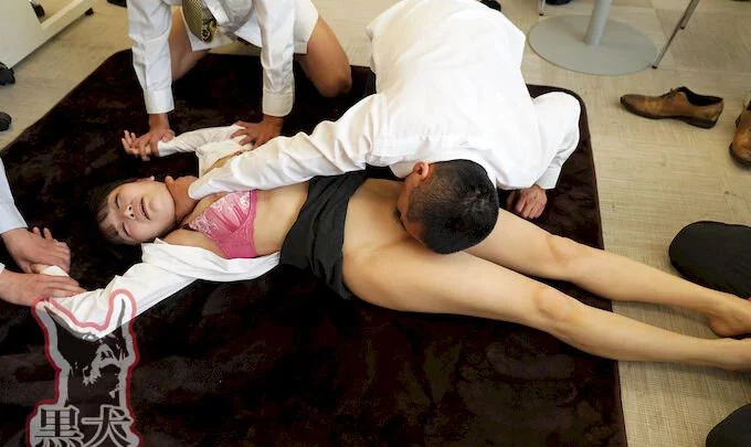 Screenshot 9 from DOA-137 Katou Momoka: Defying the Rules, Humiliated Office Lady Training – Black Dog