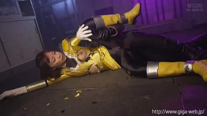 Screenshot 9 from SPSE-61 風渡井 剣士戦隊 ケンレンジャー ケンランイエロー 無限快楽舞 GIGA