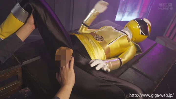 Screenshot 17 from SPSE-61 風渡井 剣士戦隊 ケンレンジャー ケンランイエロー 無限快楽舞 GIGA
