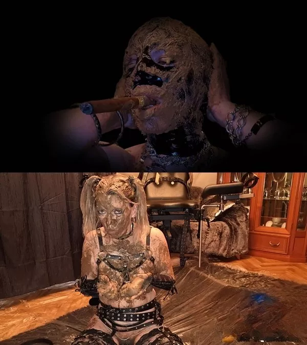 SlutOrgasma: extreme shit and puke eating