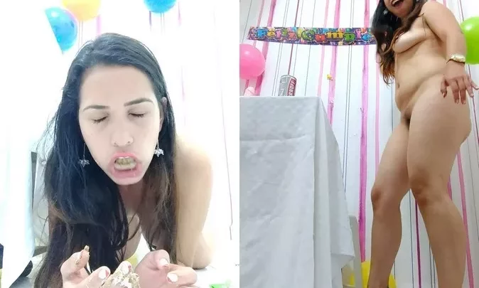 TattyDirtyPoo video of my birthday cake poo