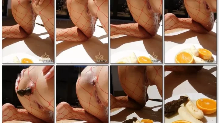 Screenshot 1 aus TeenScatGöttin aka KinkGöttin Scheiß Obstschale