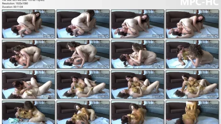Screenshot 3 aus Zwei BBW, die sich gegenseitig vollstopfen.