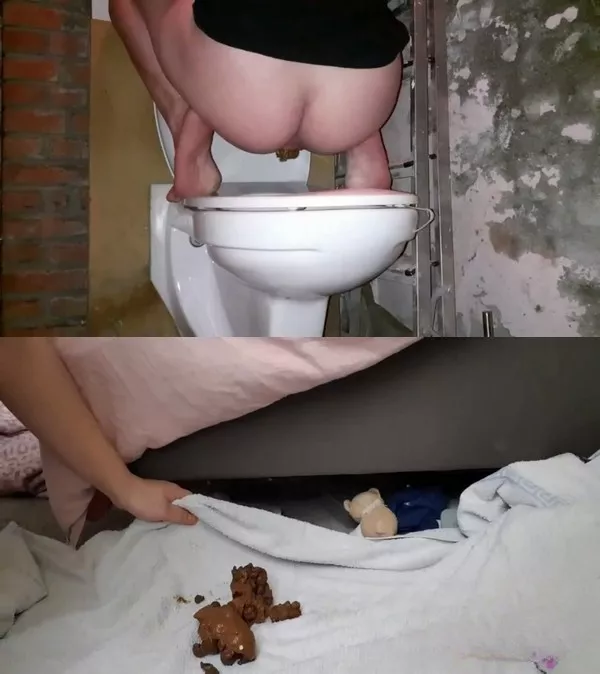 Was too lazy to go till bathroom starring in video XO Bunny