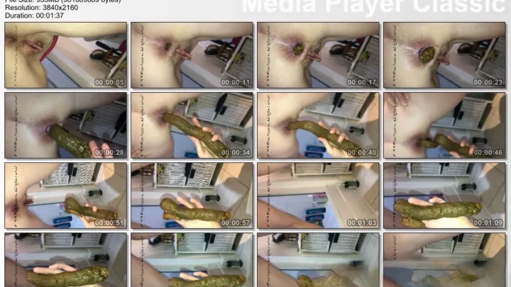 Screenshot 1 from wastedwetness Wife’s Huge Surprise Shit wastedwetness Lesbian